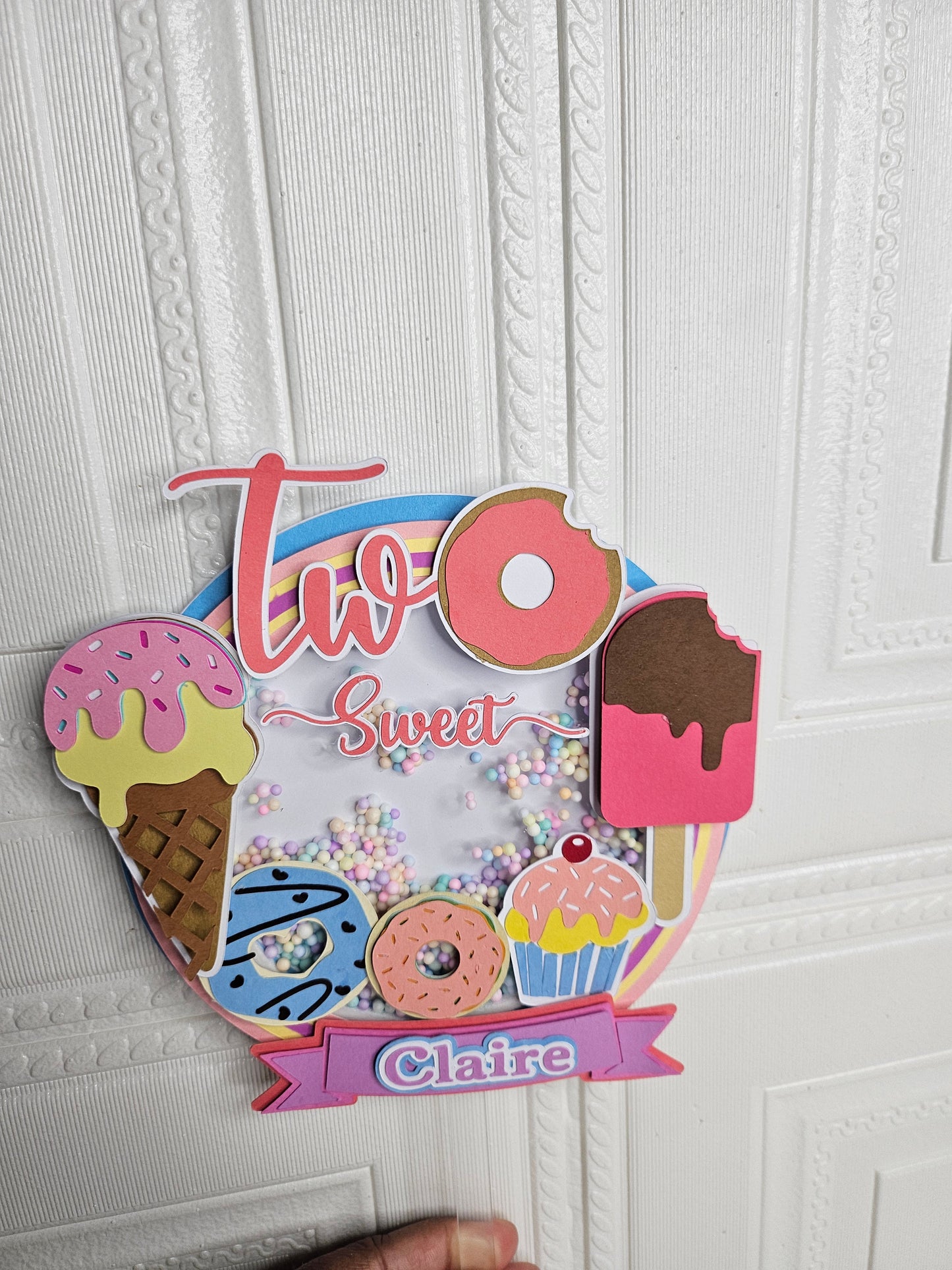Personalised Sweet Treats Cake Topper