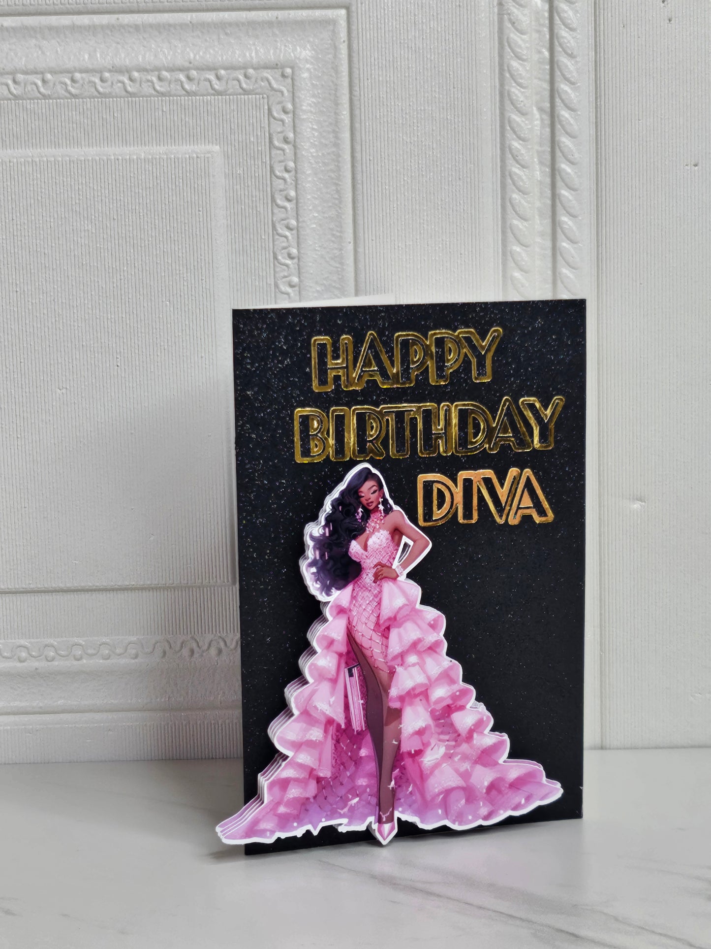 Diva Birthday Card