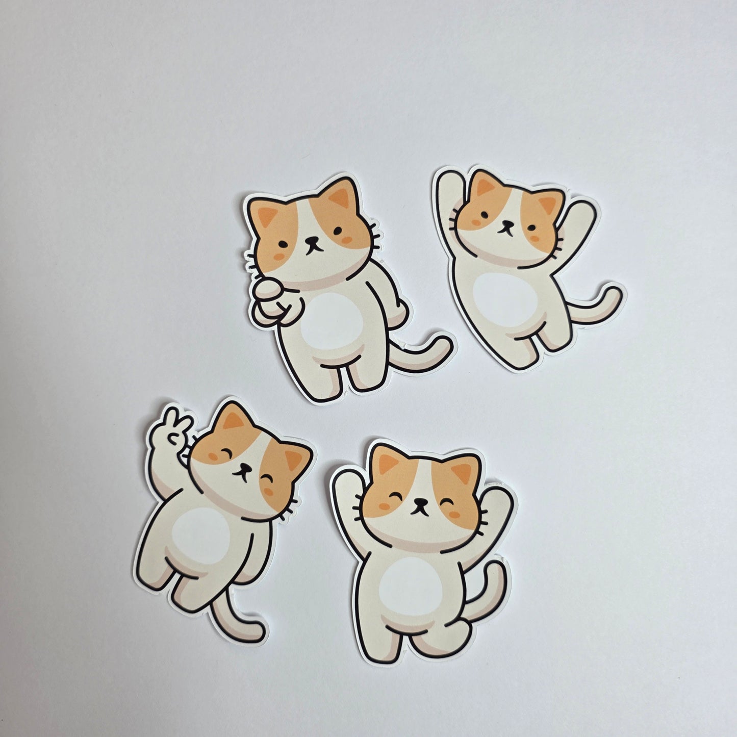 Emote Cat Stickers