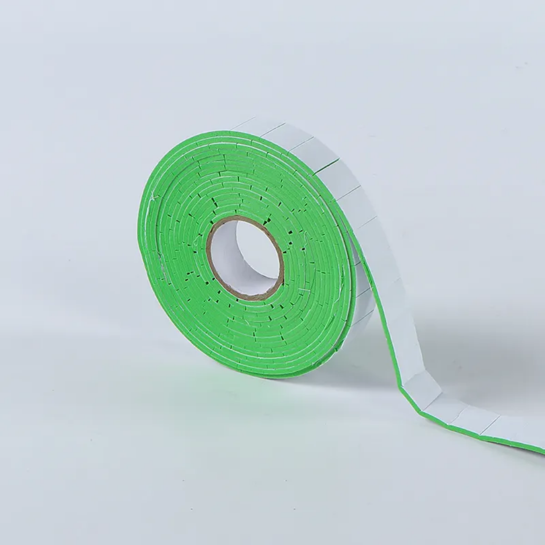 Adhesive Foam Pads - Lime Green