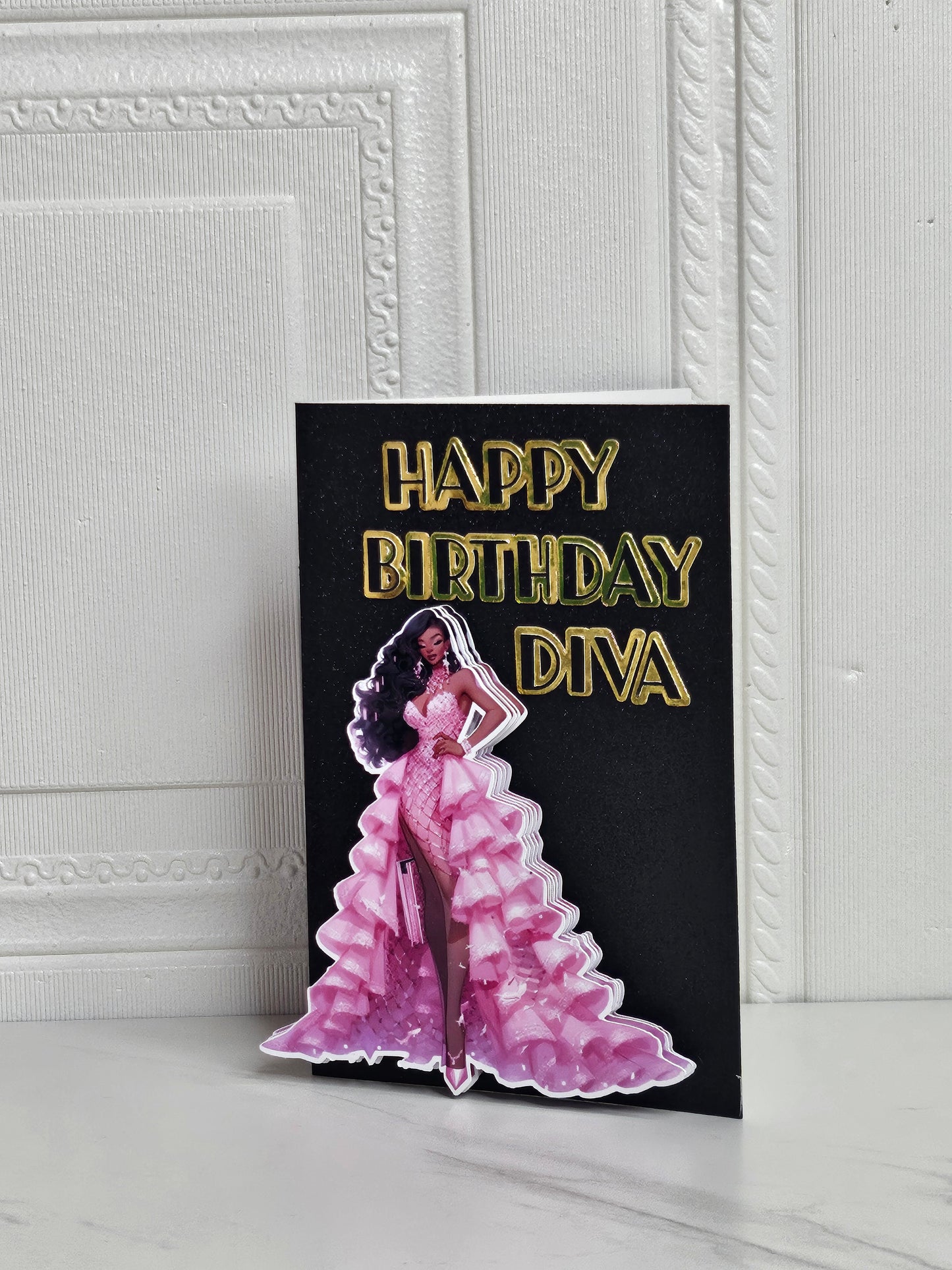 Diva Birthday Card
