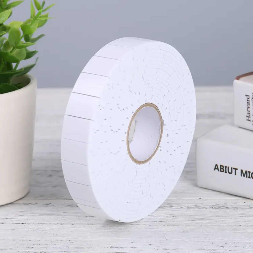 Adhesive Foam Pads -White