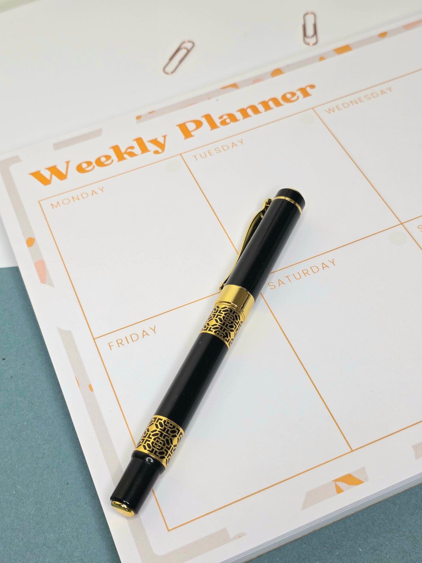Terrazzo Weekly Planner A4