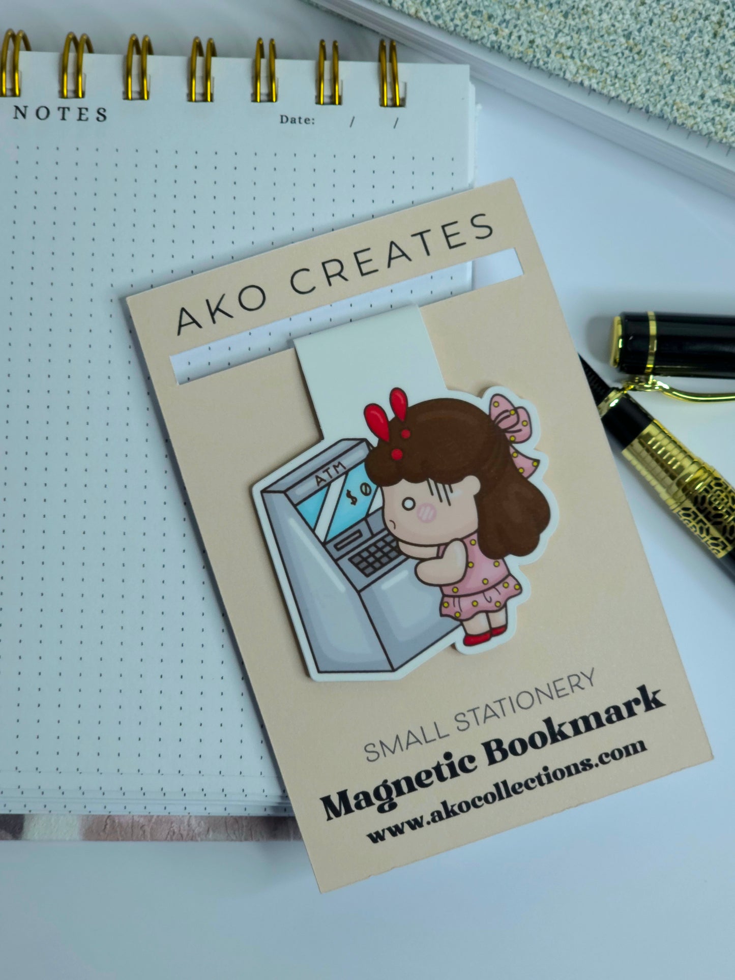 ATM Magnetic Bookmark