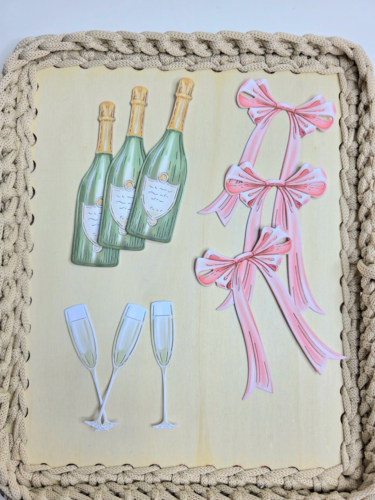 Celebration Die Cut Topper