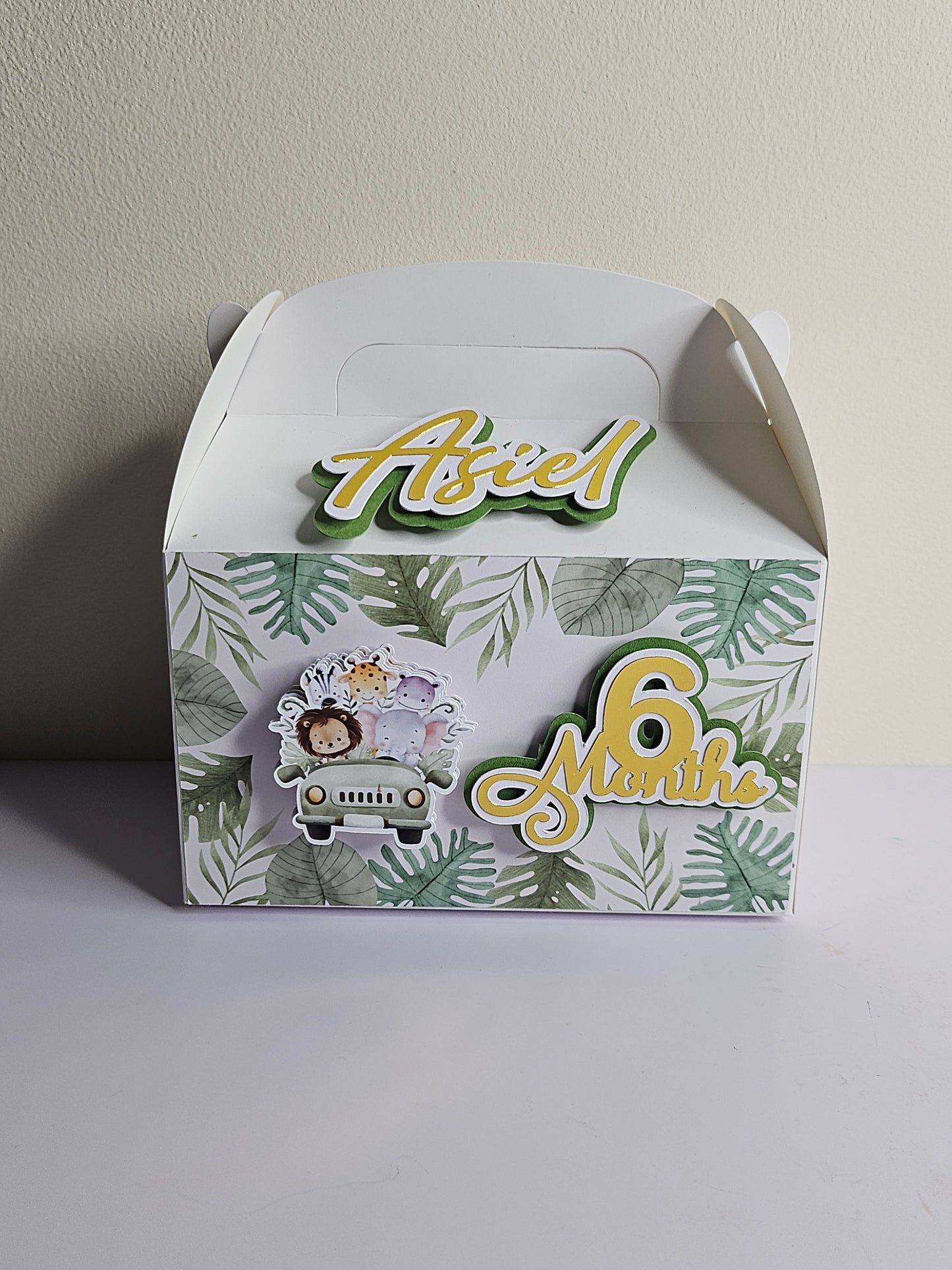Safari Favor Box