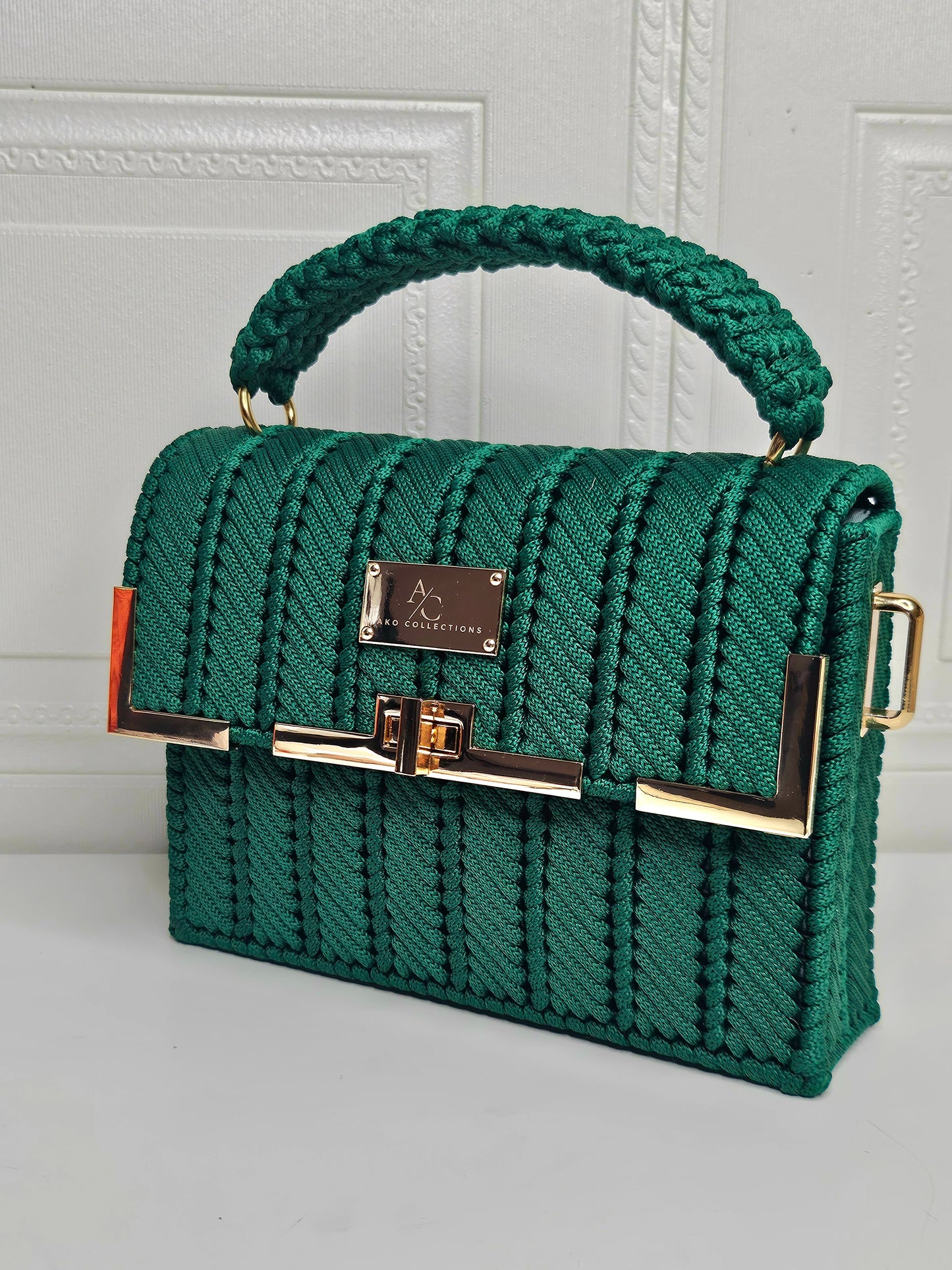 Misha Clutch Bag - Emerald