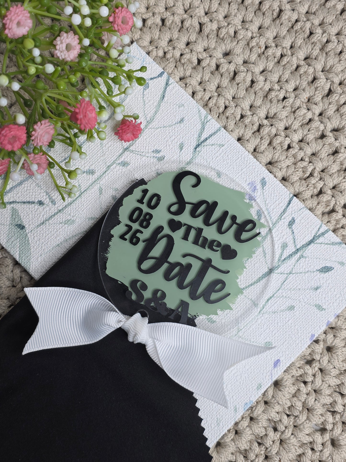 Save The Date Invite - Fridge Magnet