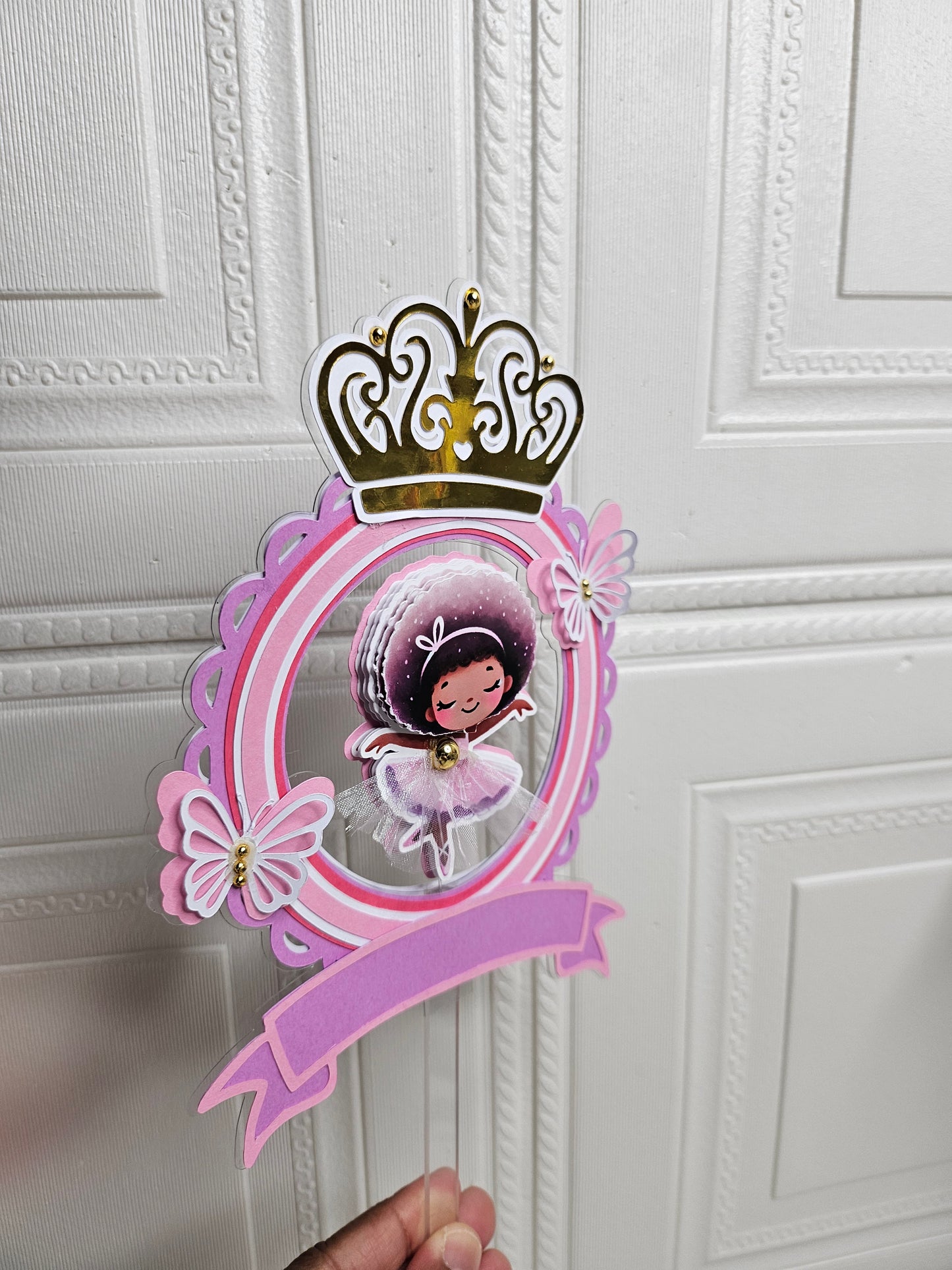 Ballerina Cake Topper