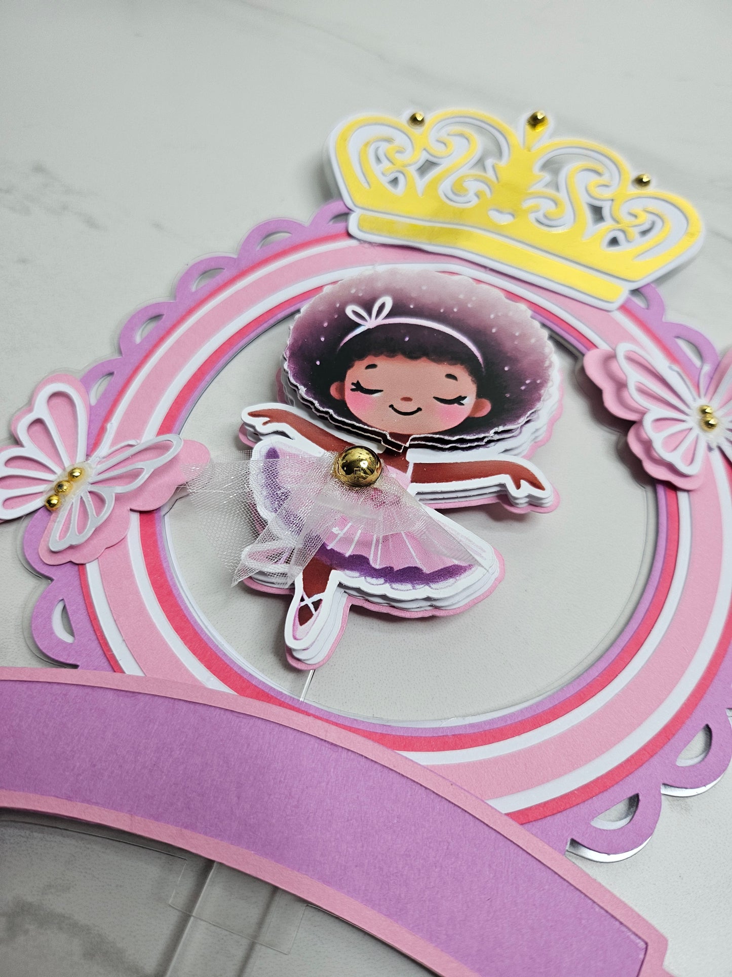 Ballerina Cake Topper