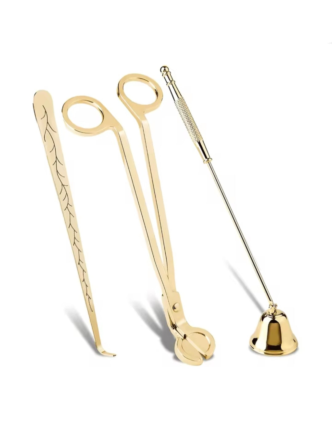 Candle Accessories Set -Gold