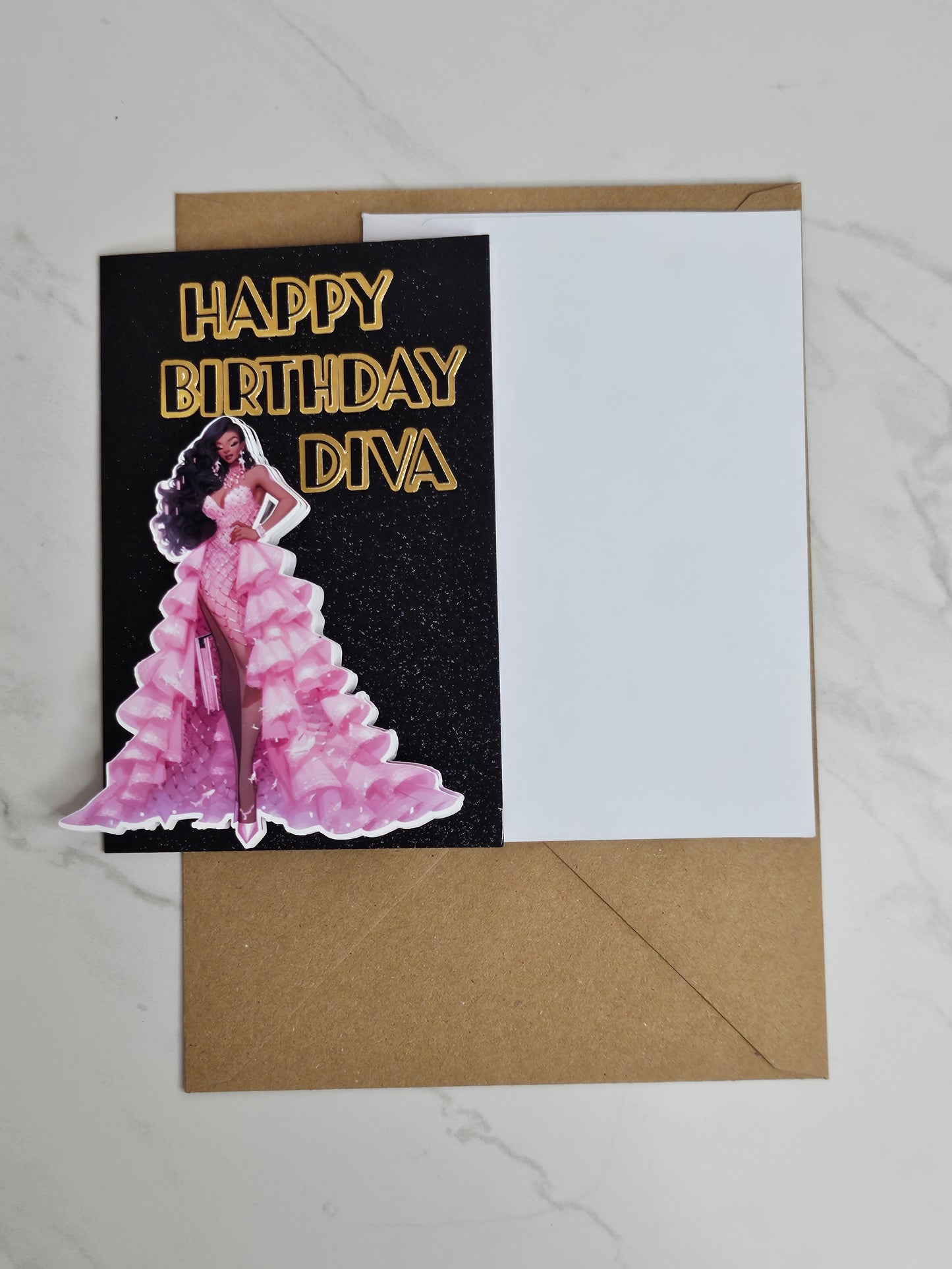 Diva Birthday Card