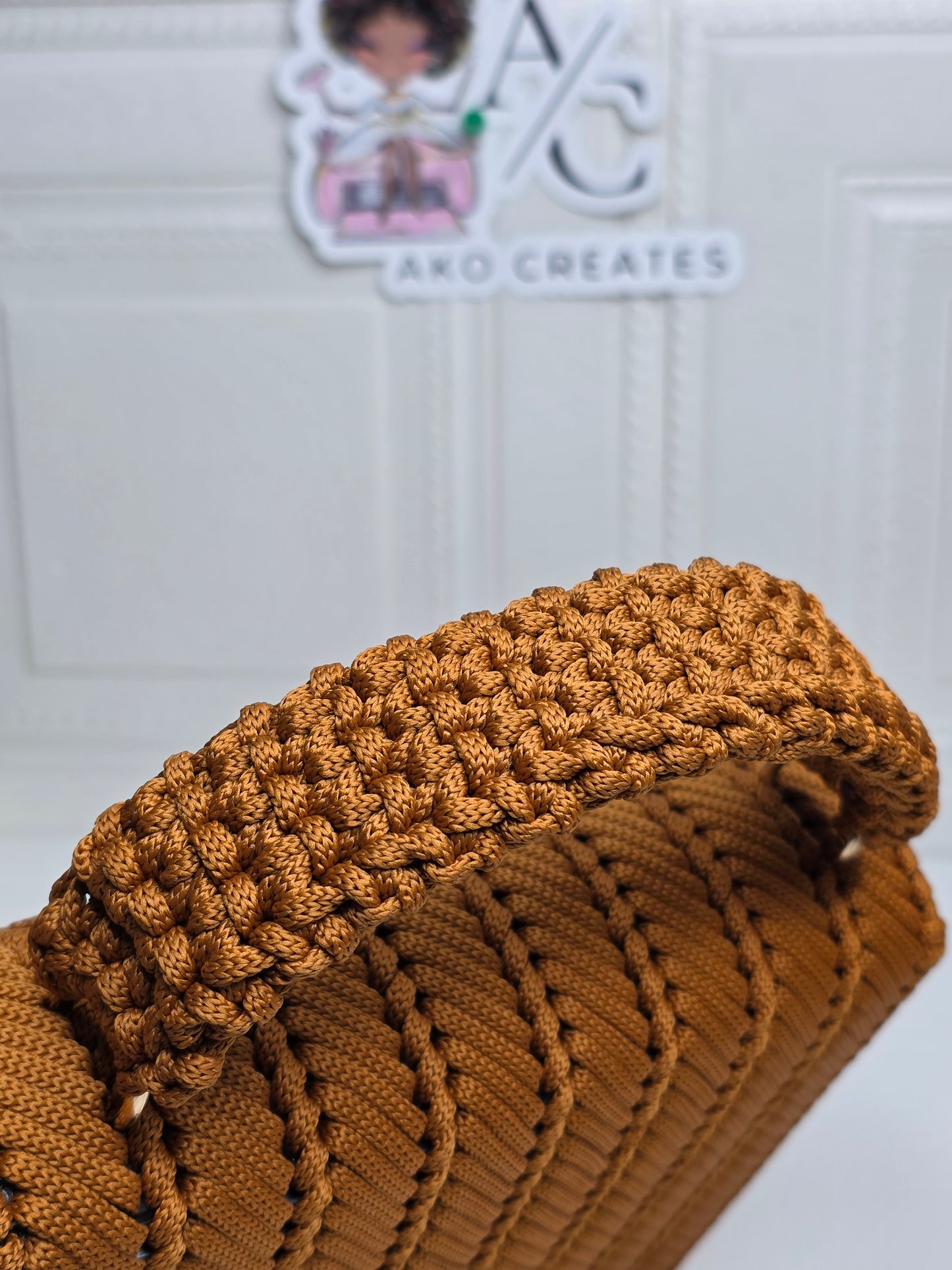 Misha Clutch Bag - Spiced Latte
