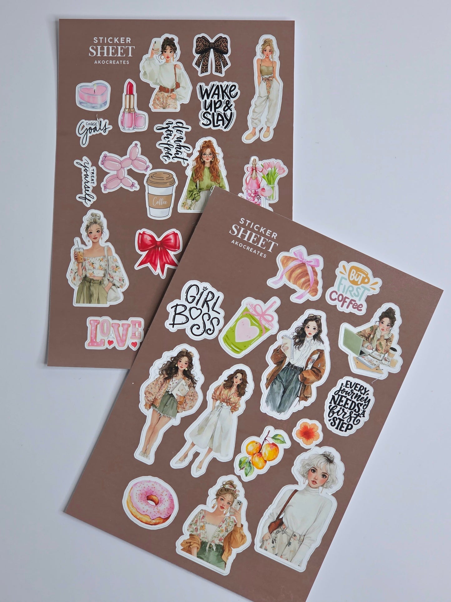Sticker Sheet - Light Skin Tone