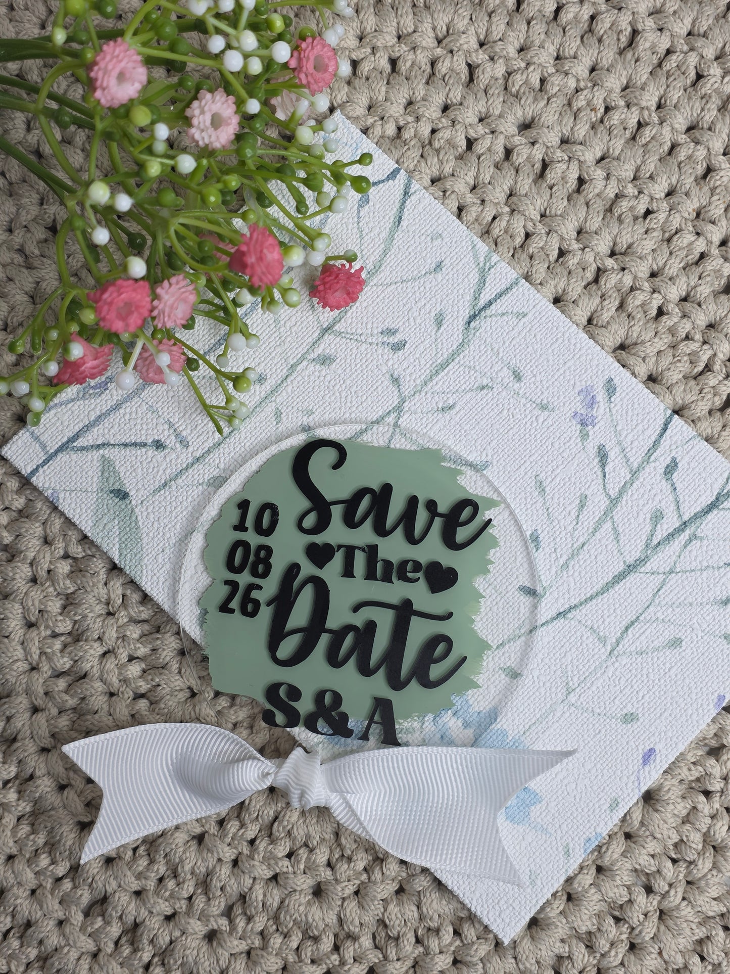Save The Date Invite - Fridge Magnet