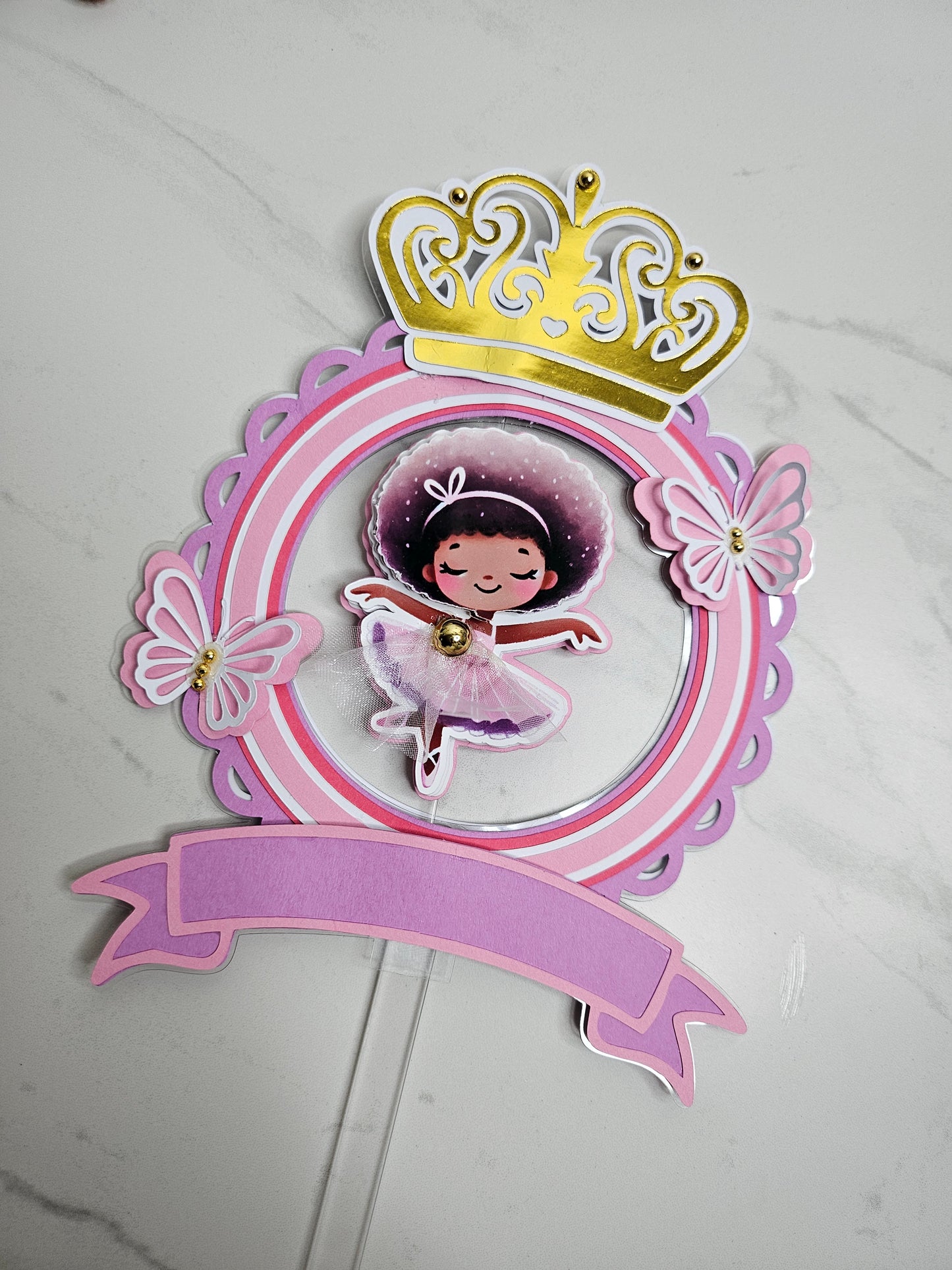 Ballerina Cake Topper