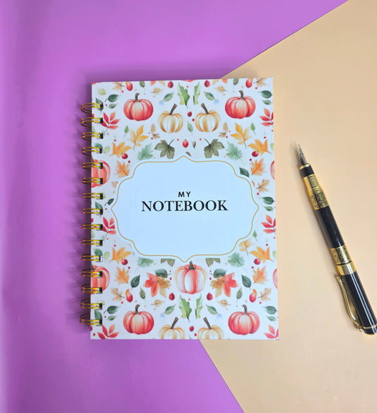Fall Season A5 Notebook
