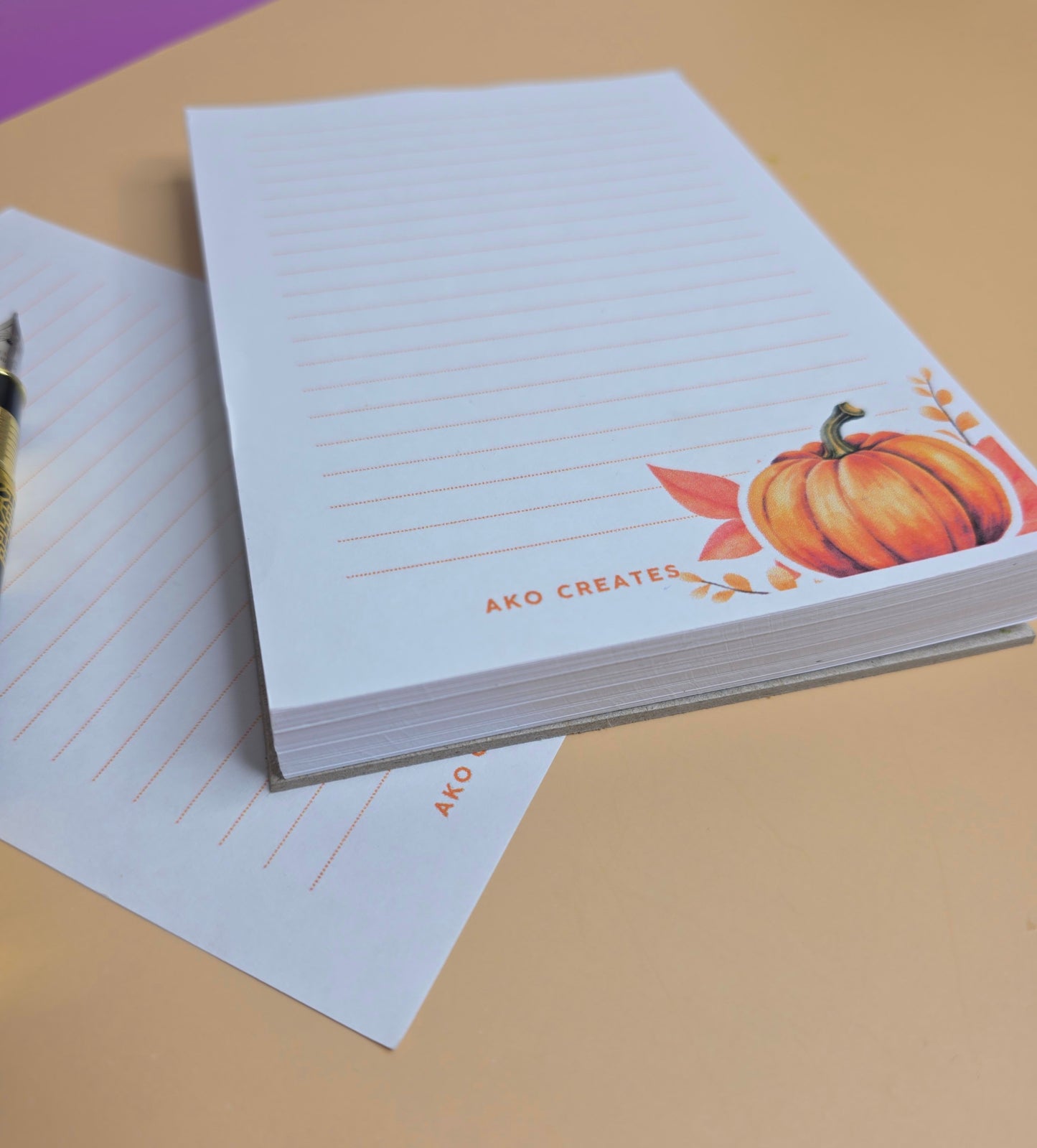 Fall Season A6 NotePad