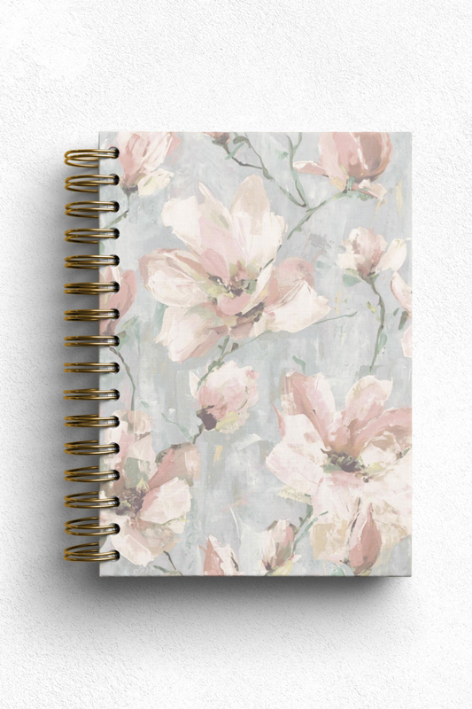 Pink Floral Notebook