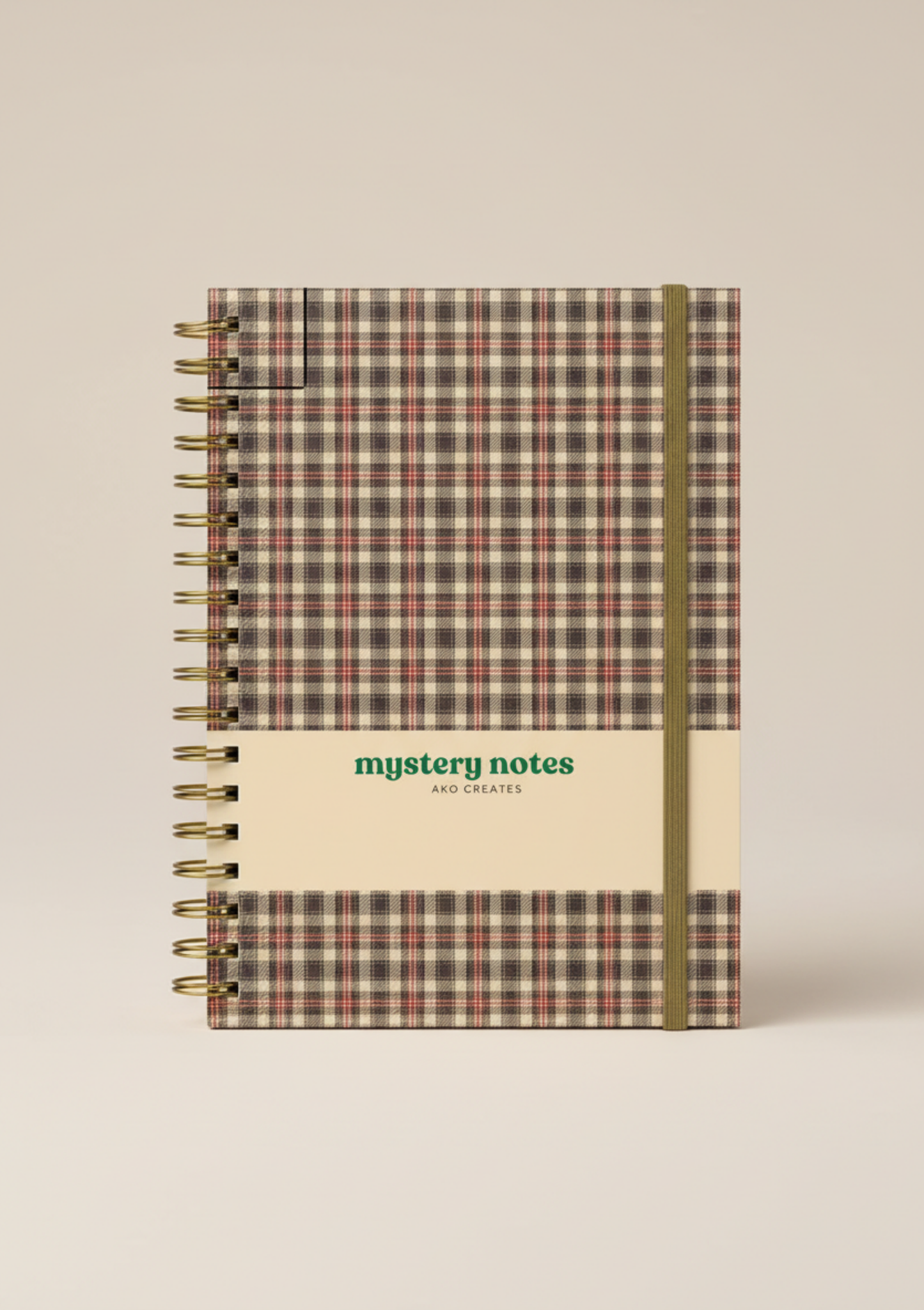 Mystery Notes Notebook