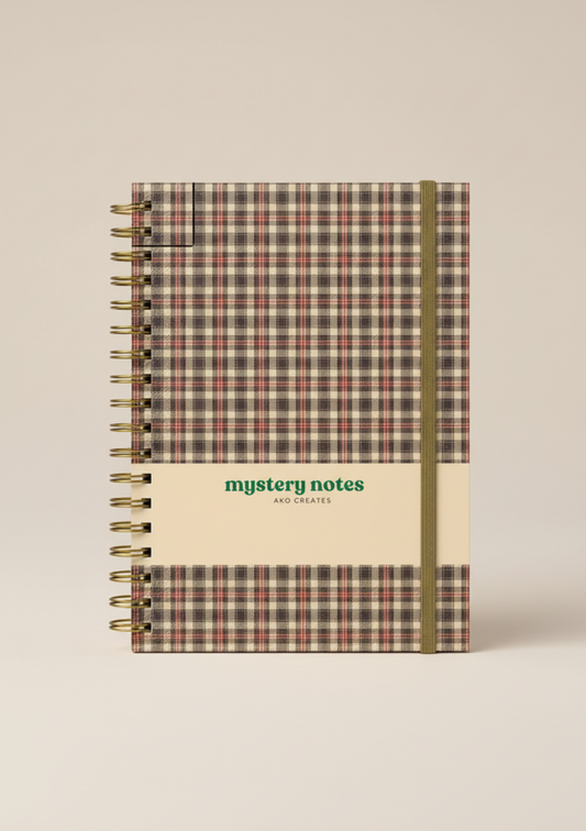 Mystery Notes Notebook
