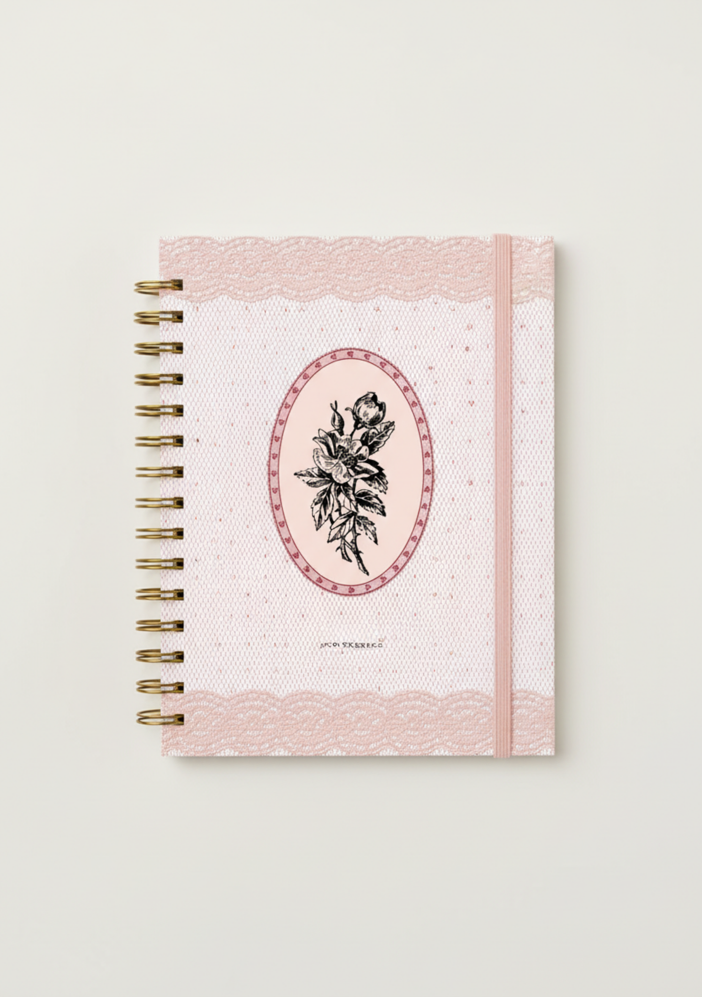 Pink Lace Notebook