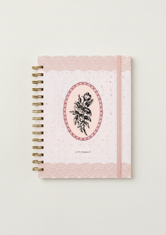 Pink Lace Notebook