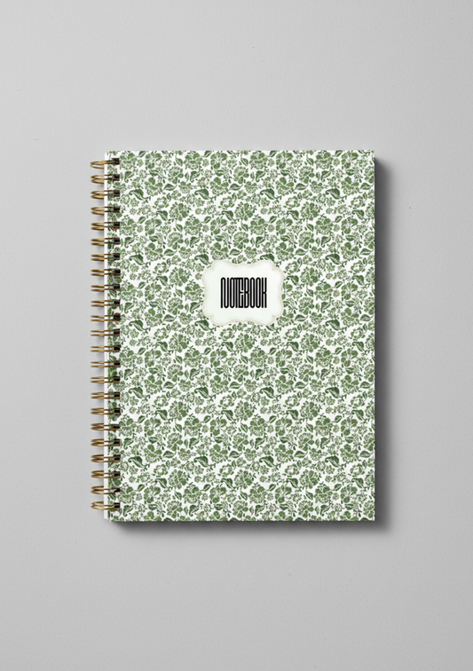 Vintage Floral Notebook