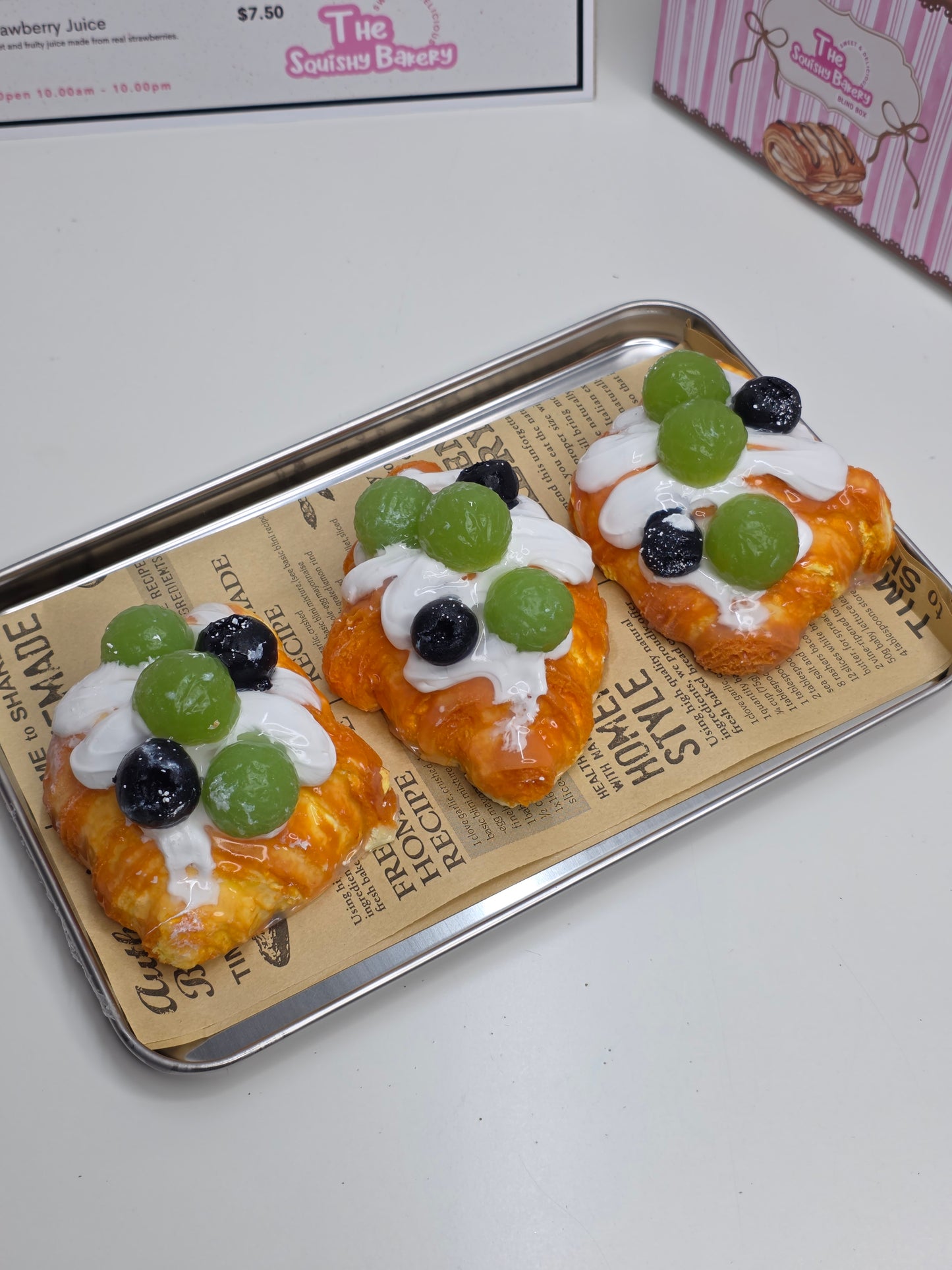 Fruit & Cream Croissant