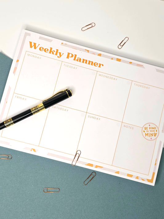 Terrazzo Weekly Planner A4