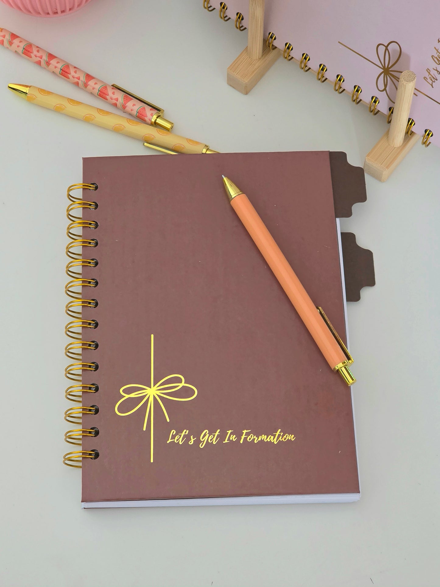 Let's Get In Formation Undated Planner