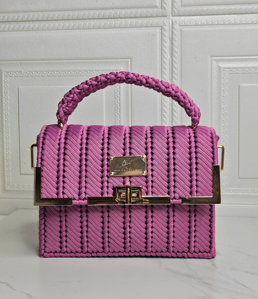 Misha Clutch Bag - Frosty Rose