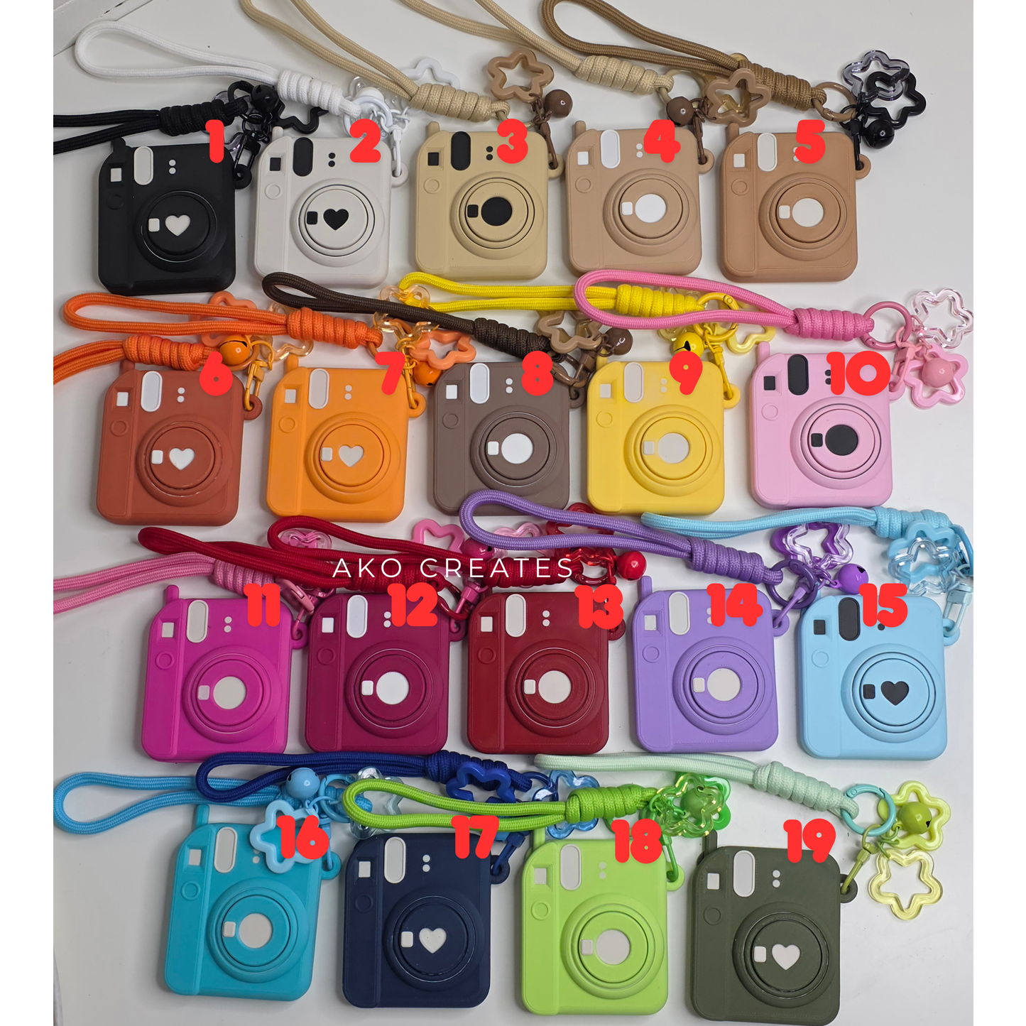 Custom Blind Box - Instant Camera Keychain