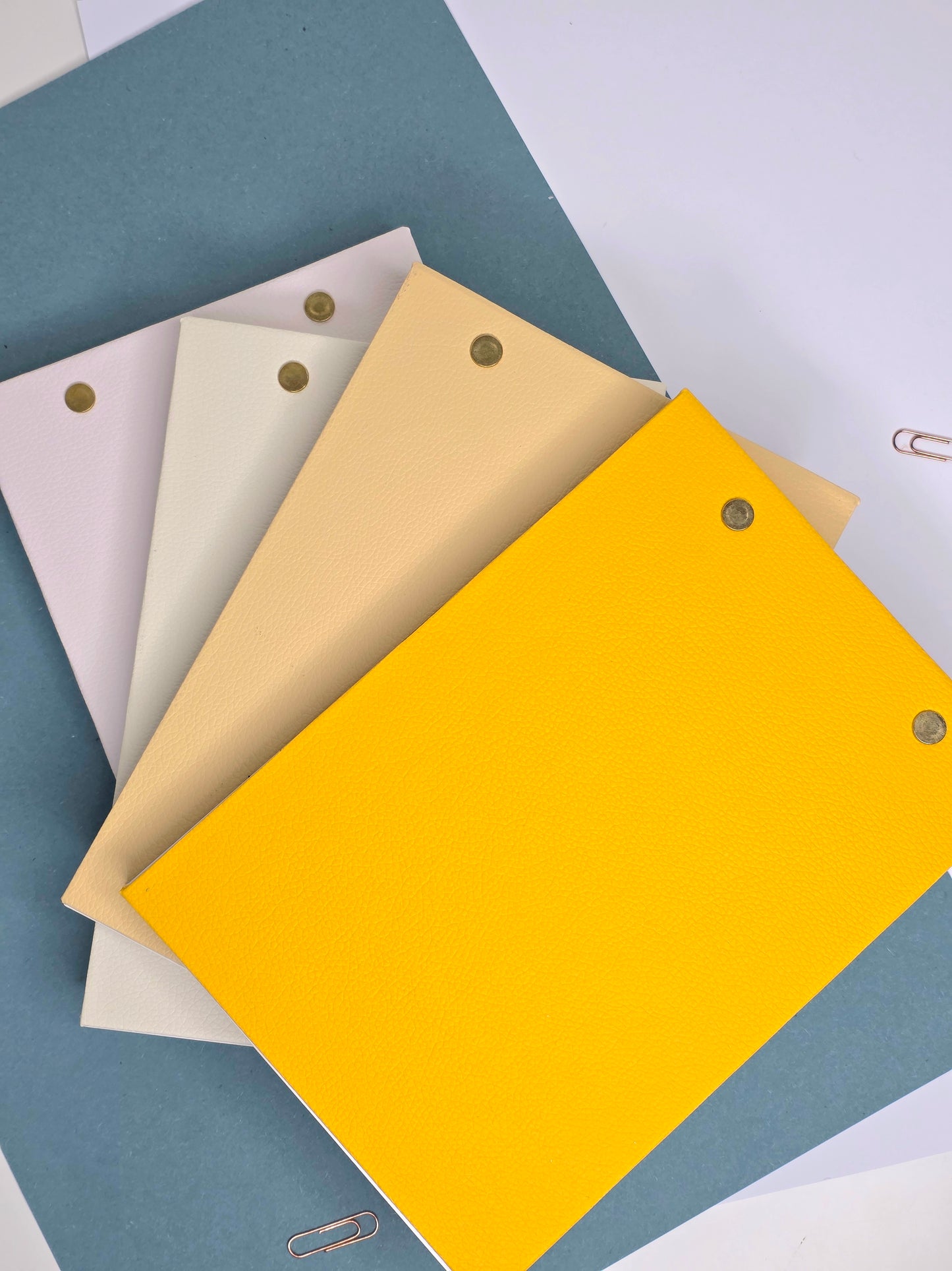 Assorted Leather A5 Notepad