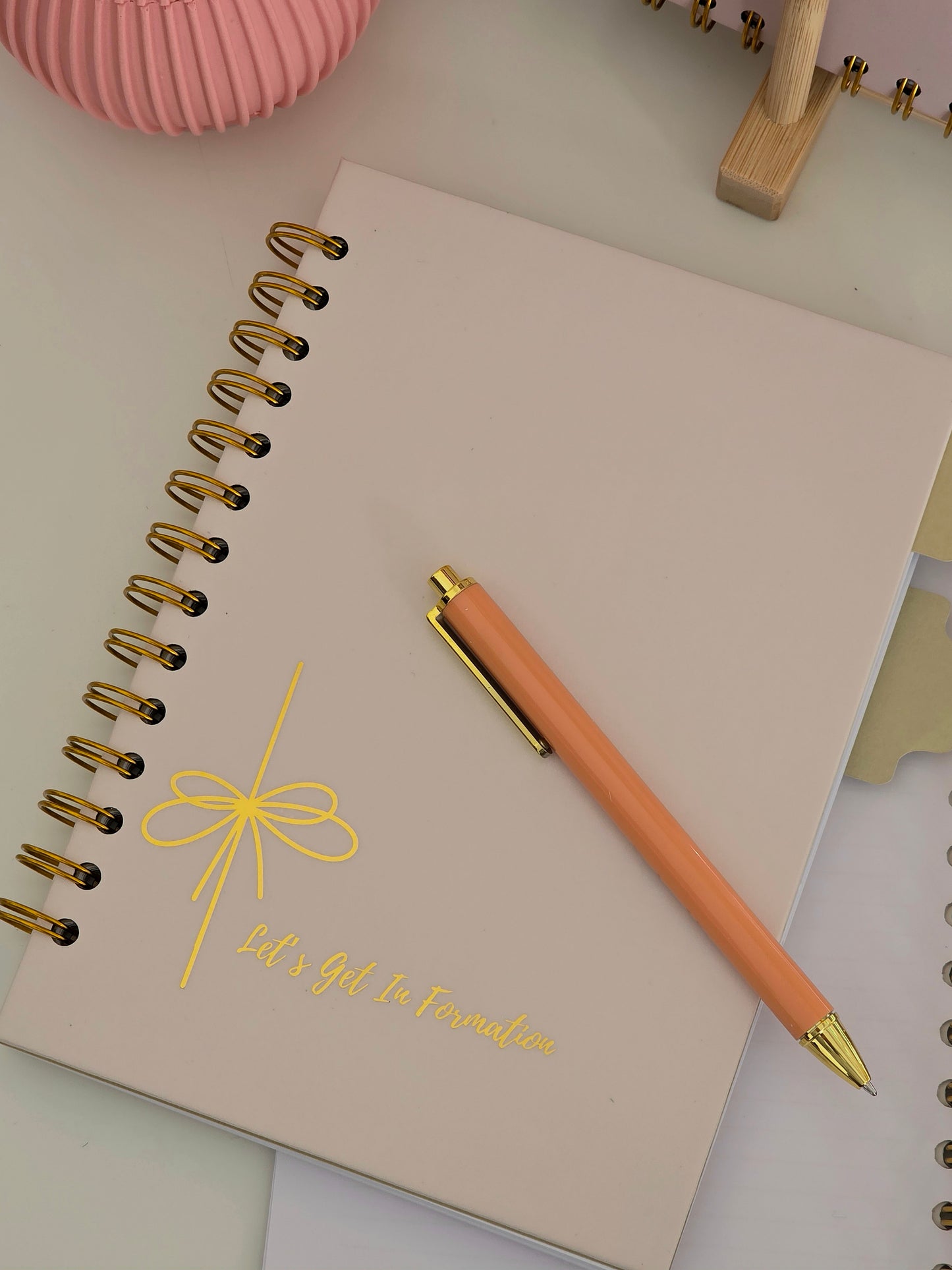 Let's Get In Formation Undated Planner