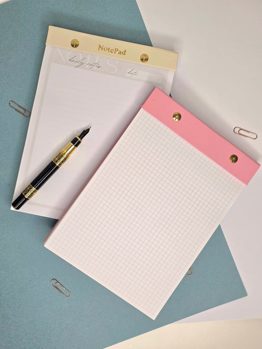 Assorted Leather A5 Notepad