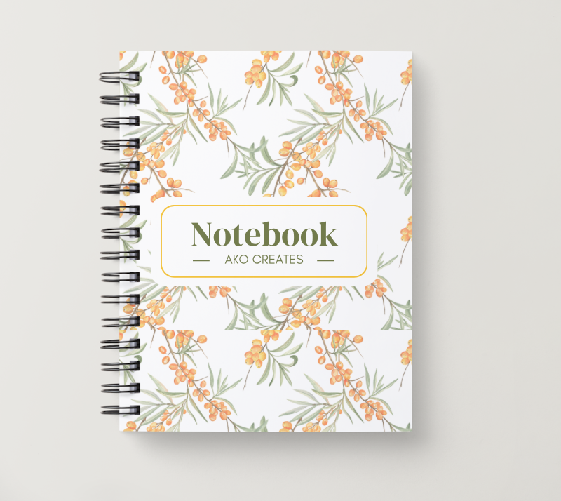 Watercolour Floral A5 Note Book