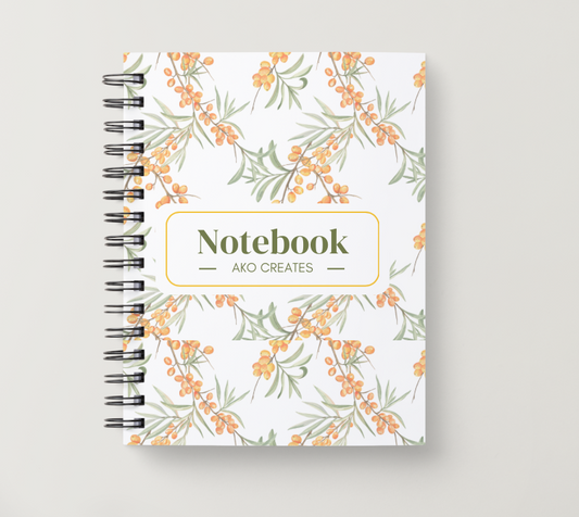 Watercolour Floral A5 Note Book