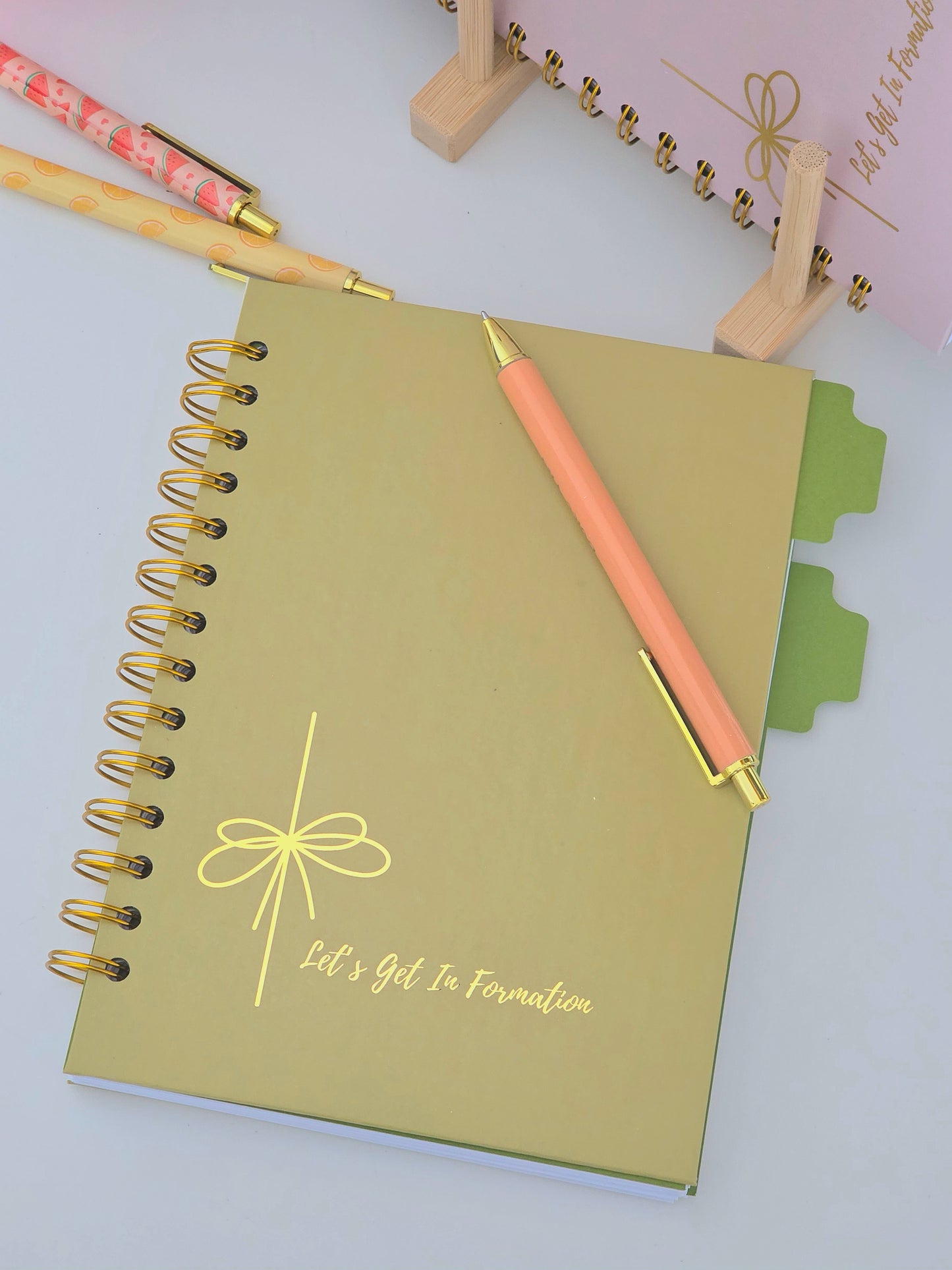 Let's Get In Formation Undated Planner