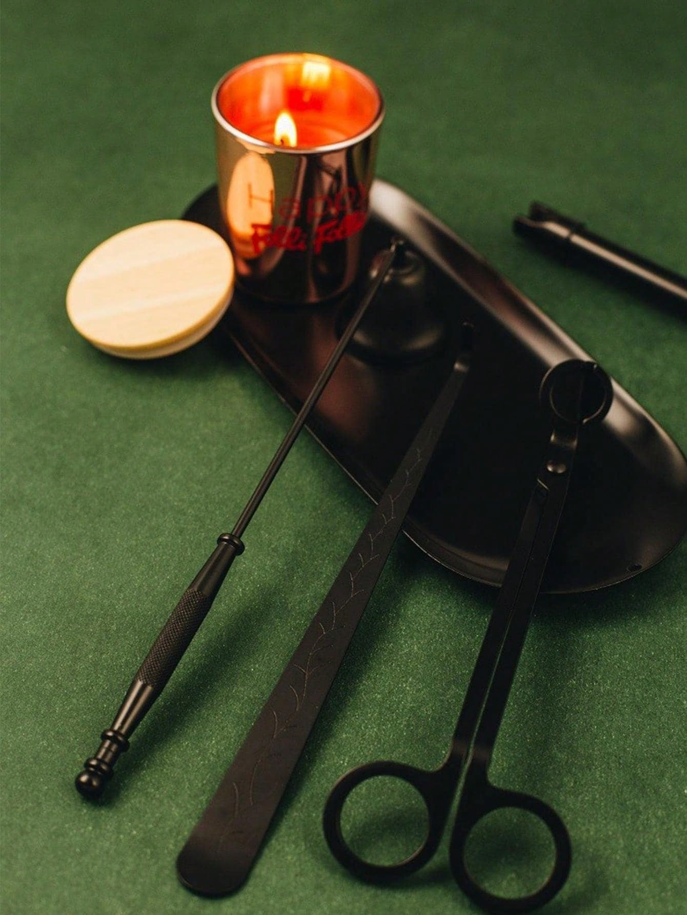 Candle Accessories Set -Black