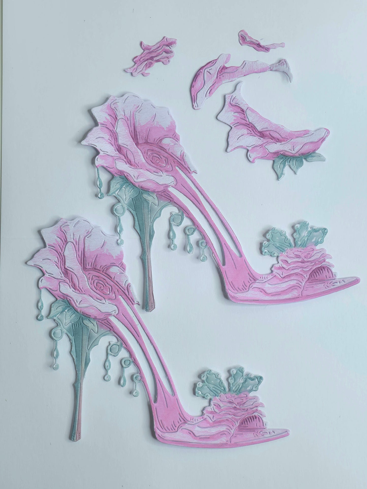 Stiletto 2 Die Cut Topper