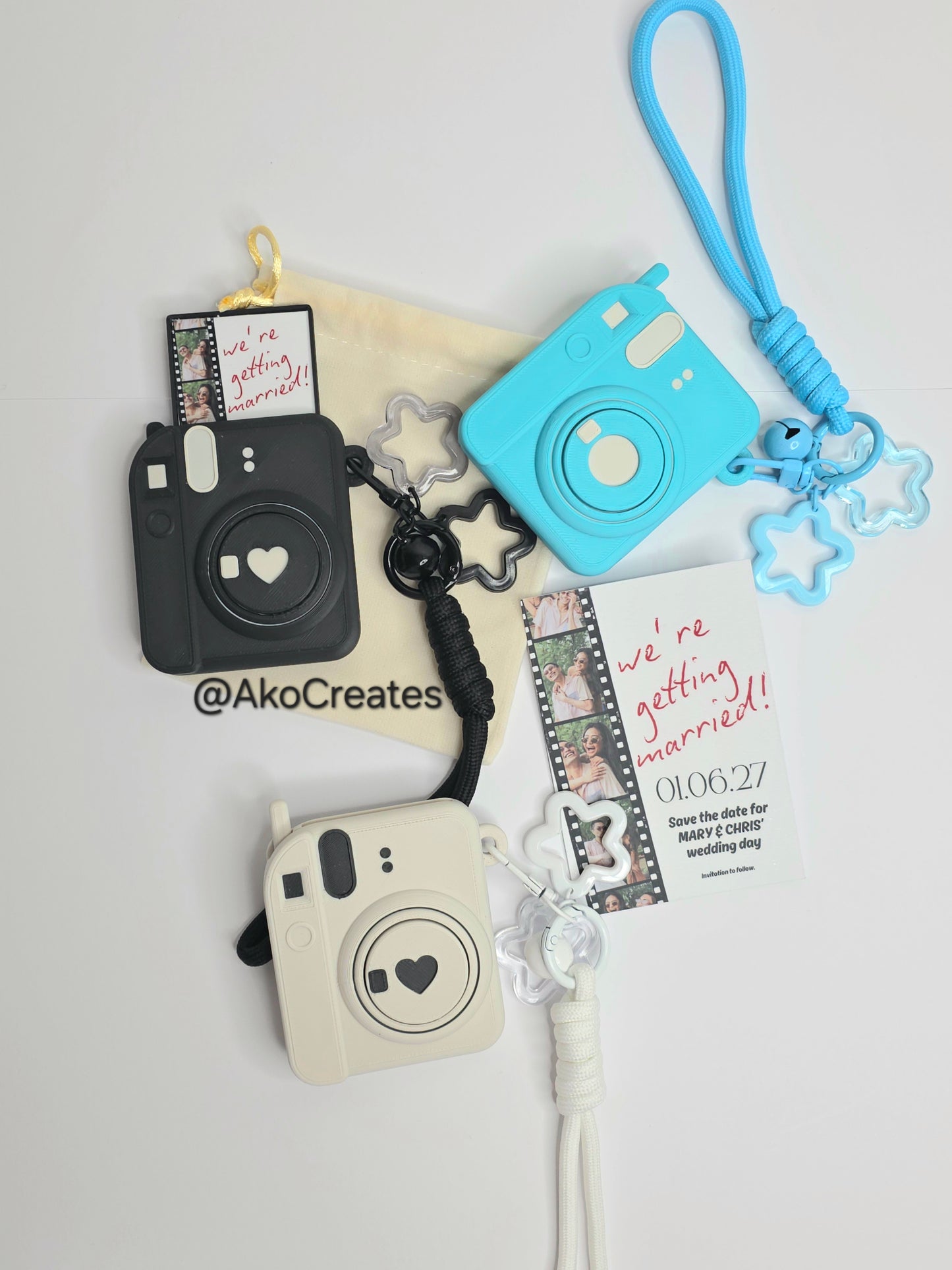 Custom Blind Box - Instant Camera Keychain