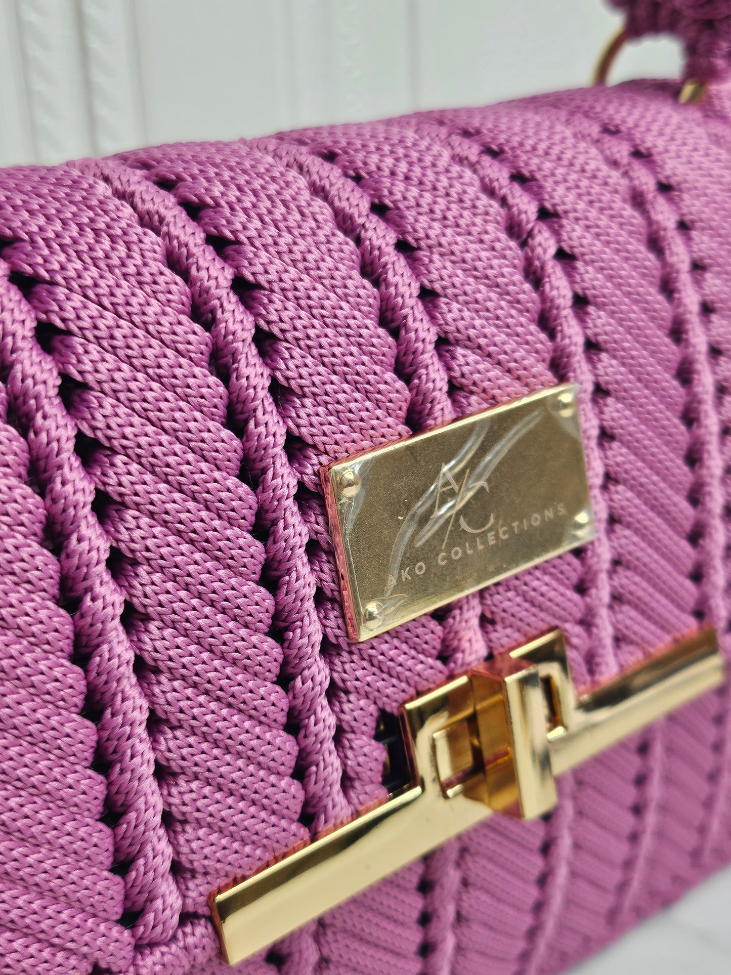 Misha Clutch Bag - Frosty Rose