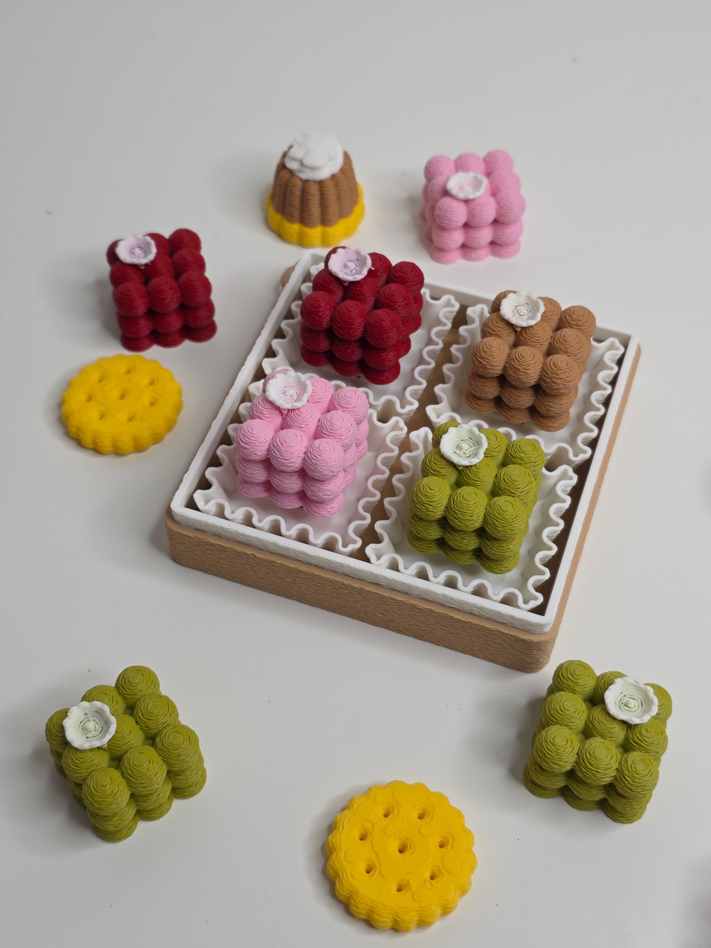 Sweet Dessert Clicker Toy Key Charm