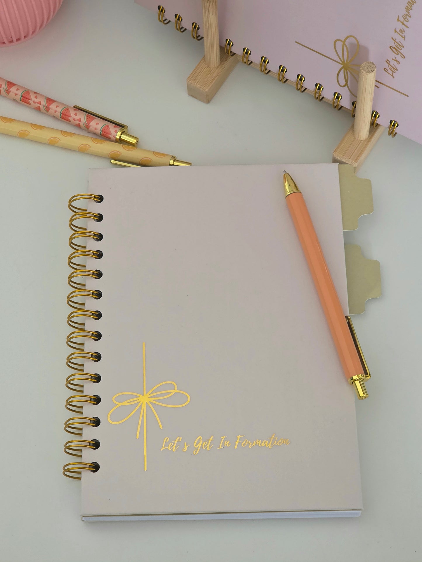 Let's Get In Formation Undated Planner