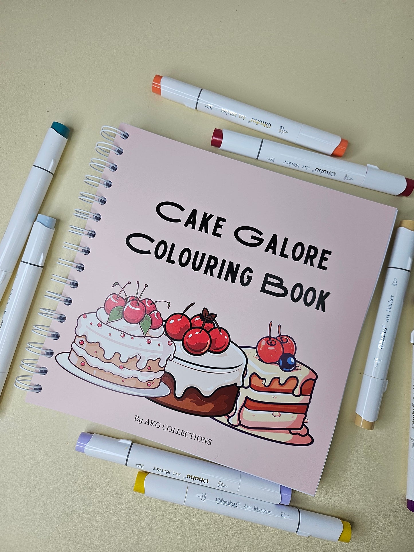 Cake Galore Colouring Book