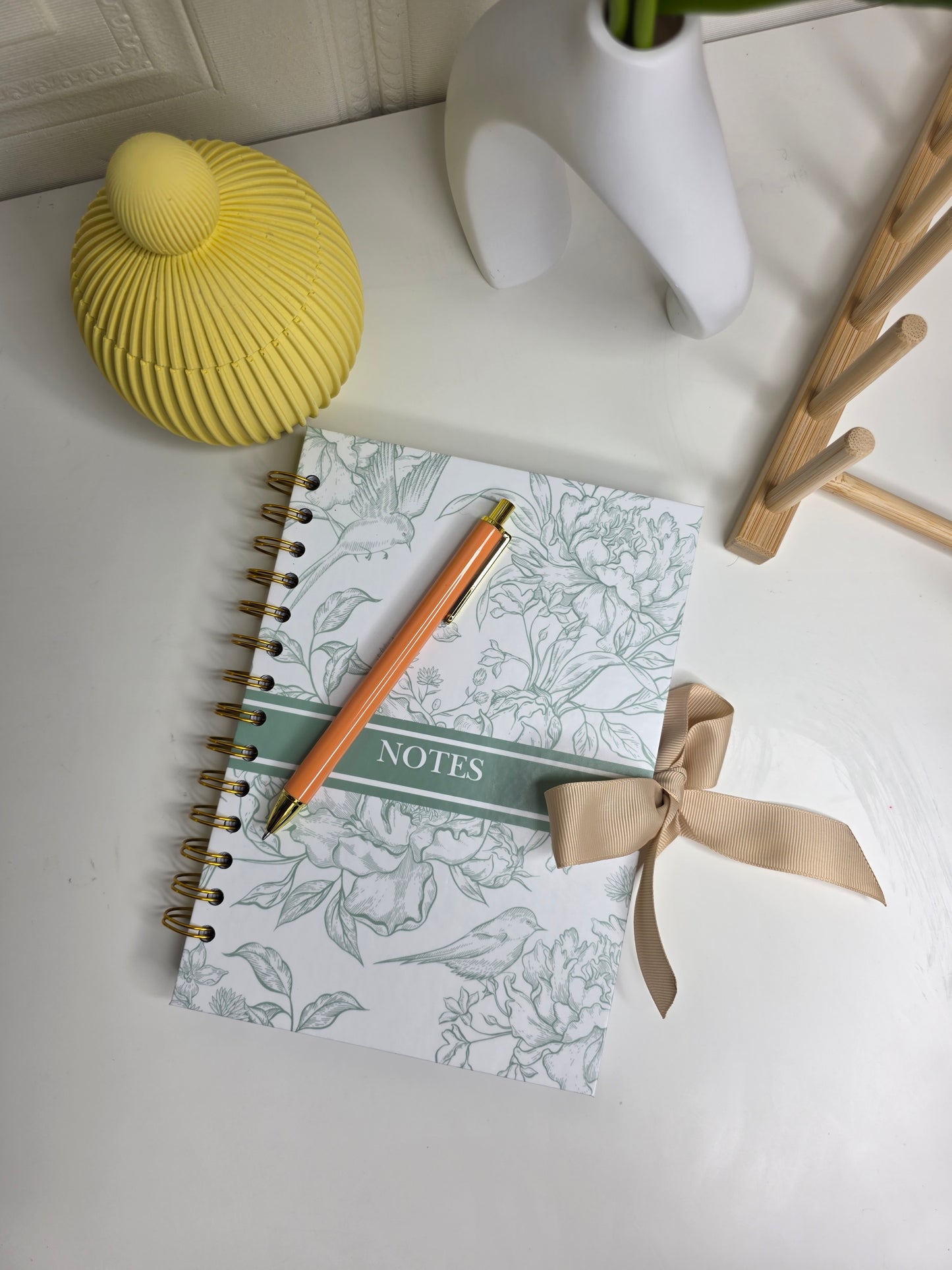 Nature Toile Notebook