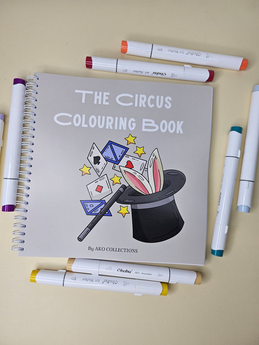 The Circus Colouring Book