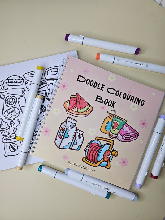 Doodle Colouring Book