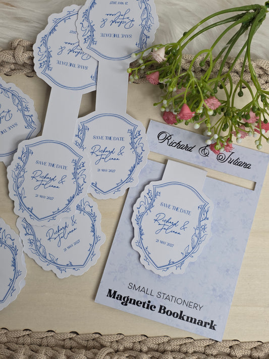 Save The Date Invite - Magnetic Bookmark